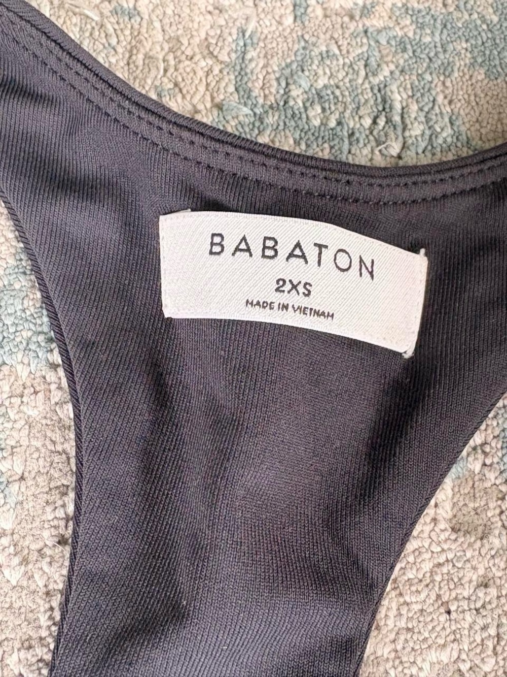 Babaton Black Racerback Mini Dress - Picture 6 of 7